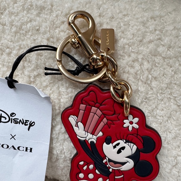 Disney X Coach Minnie Mouse Bag Charm ❤️ - Picture 3 of 4